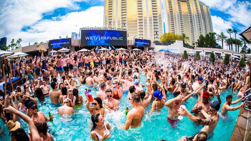"Day Pool Party Tours Las Vegas"